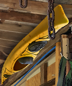 This is a two-person device which floats.