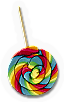Rainbow Lollipop