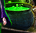 Hubble, Bubble, Toil and Trouble!brClick on a receptacle used to make a Witch’s Brew.